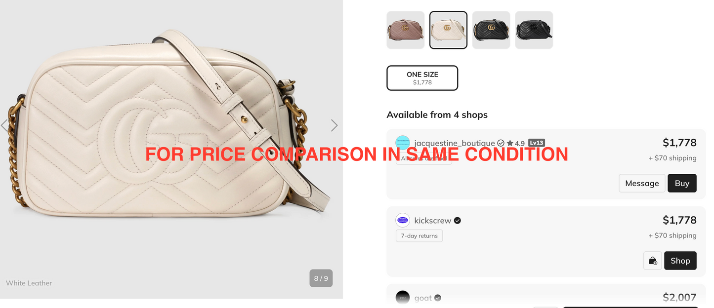 Gucci GG Marmont Camera - Sold