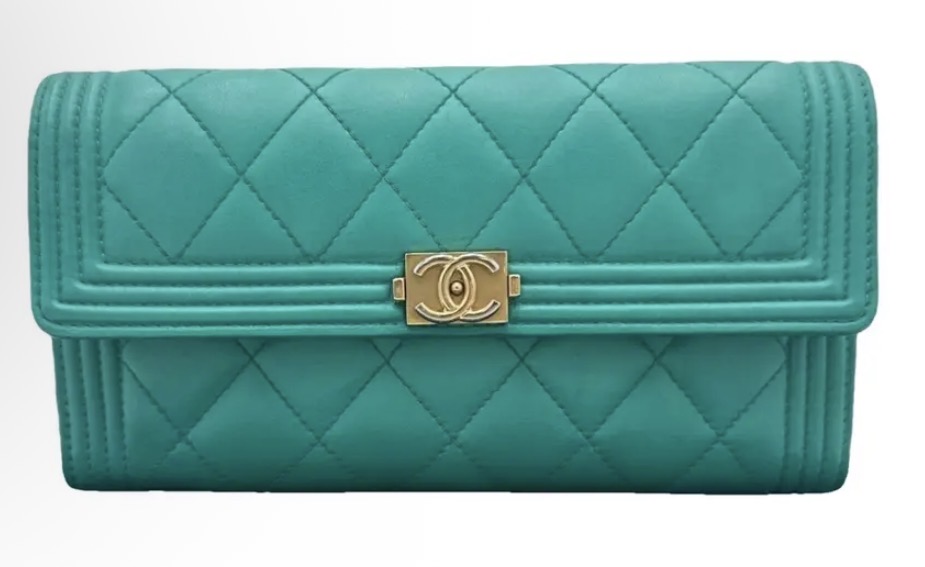 SOLD - Chanel Le Boy Wallet - New