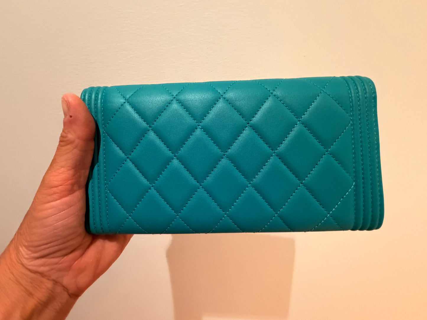 SOLD - Chanel Le Boy Wallet - New