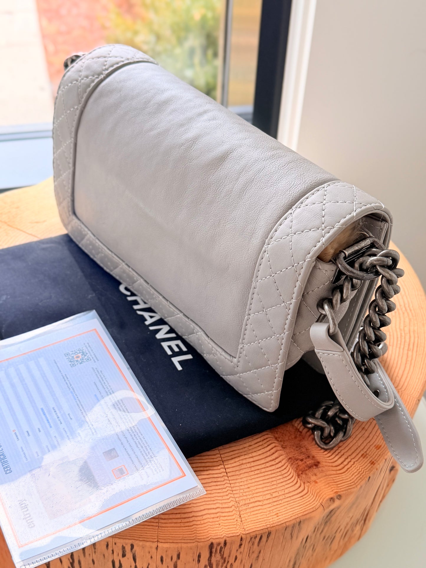RARE Chanel Le Boy Lounge Bag