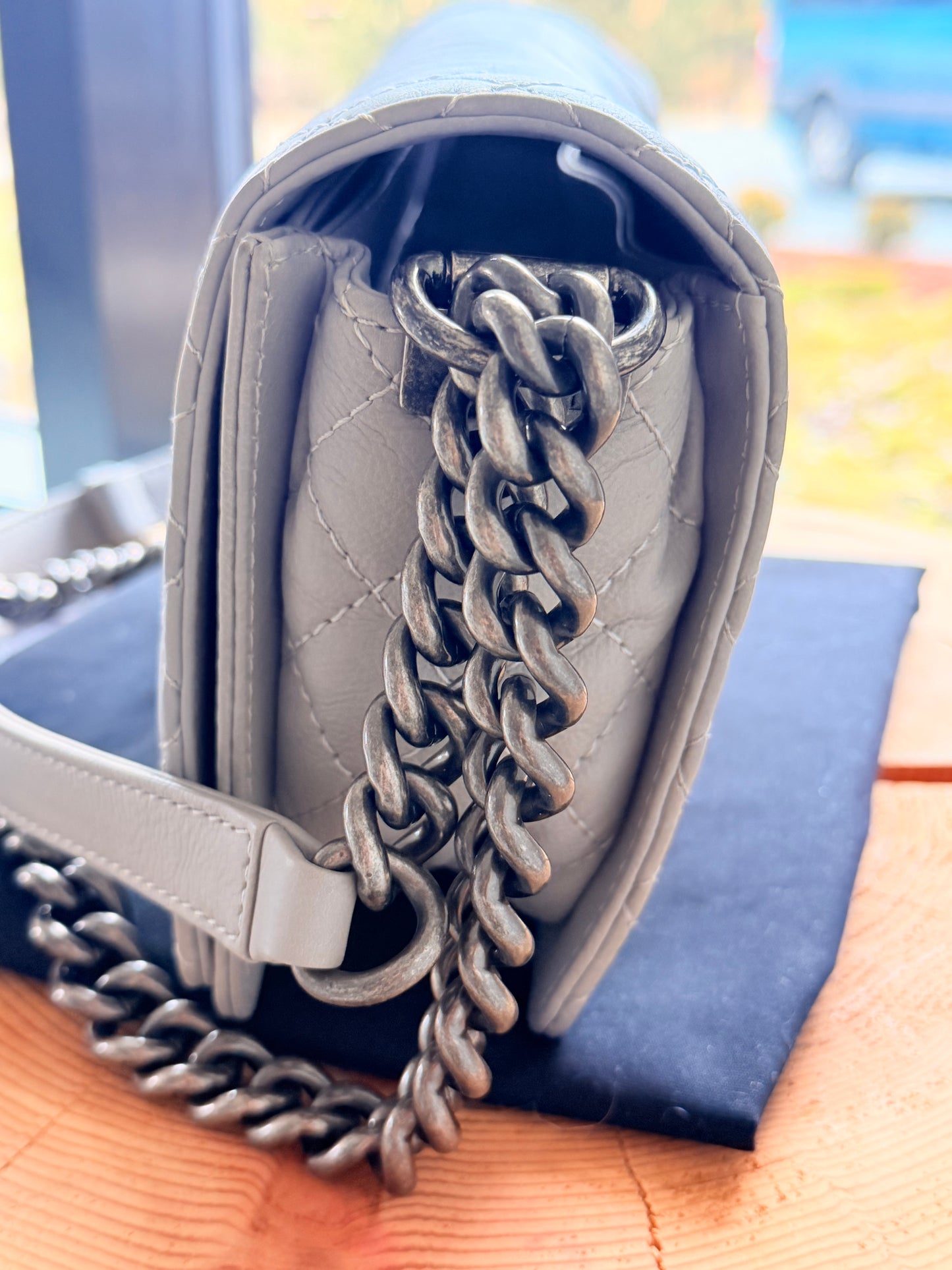 RARE Chanel Le Boy Lounge Bag