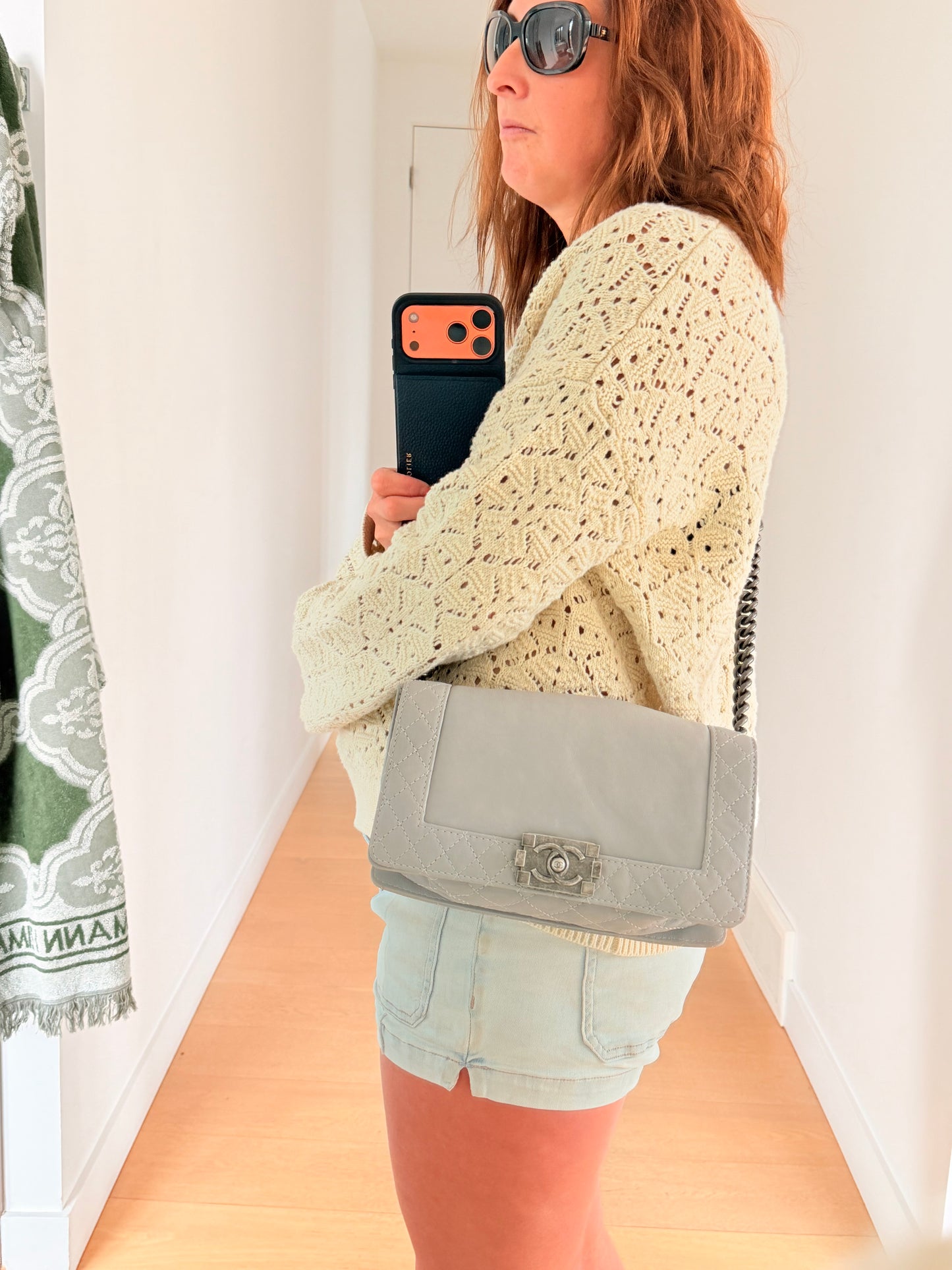 RARE Chanel Le Boy Lounge Bag