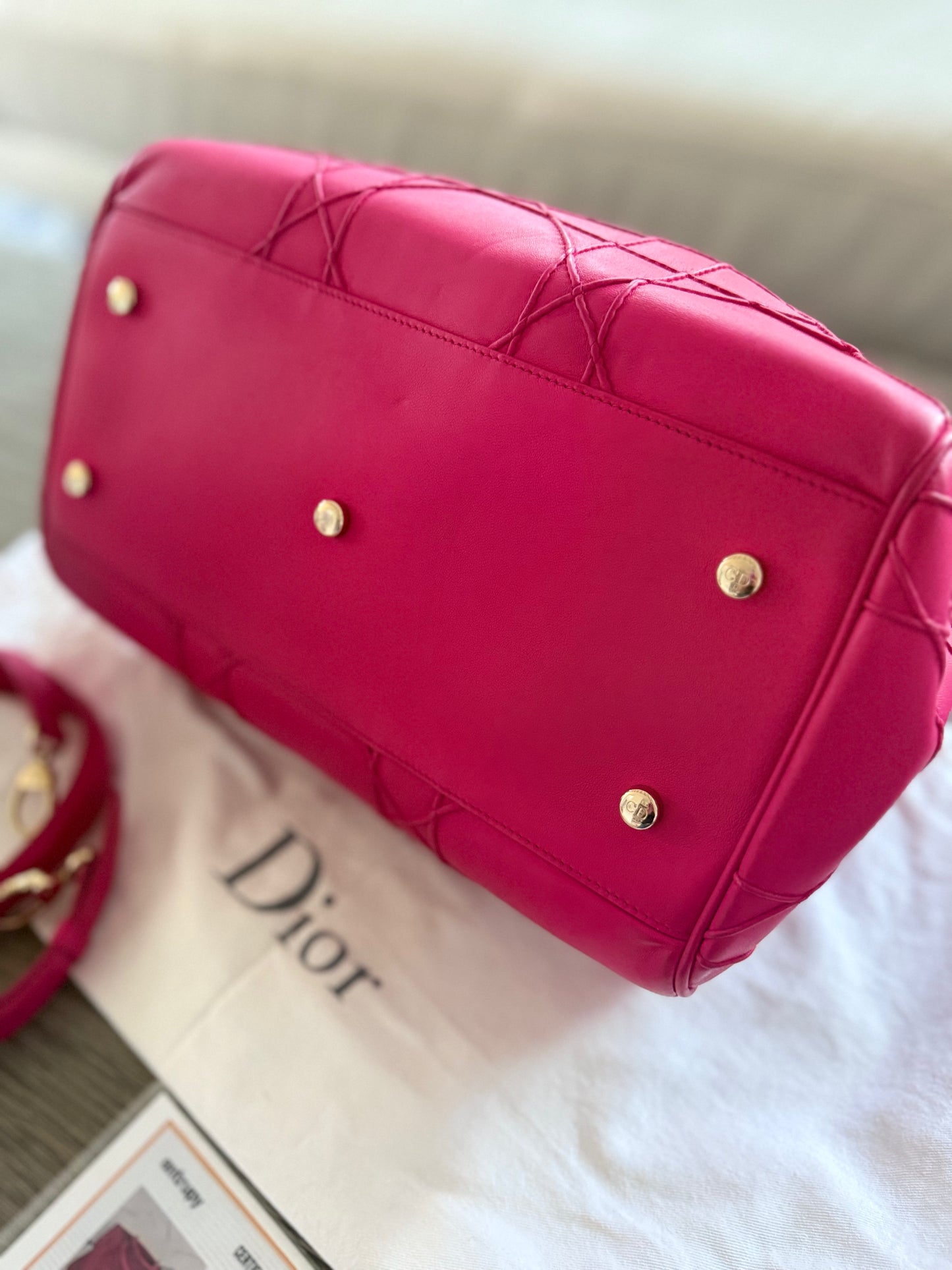 Dior Cannage Boston Bag - SOLD