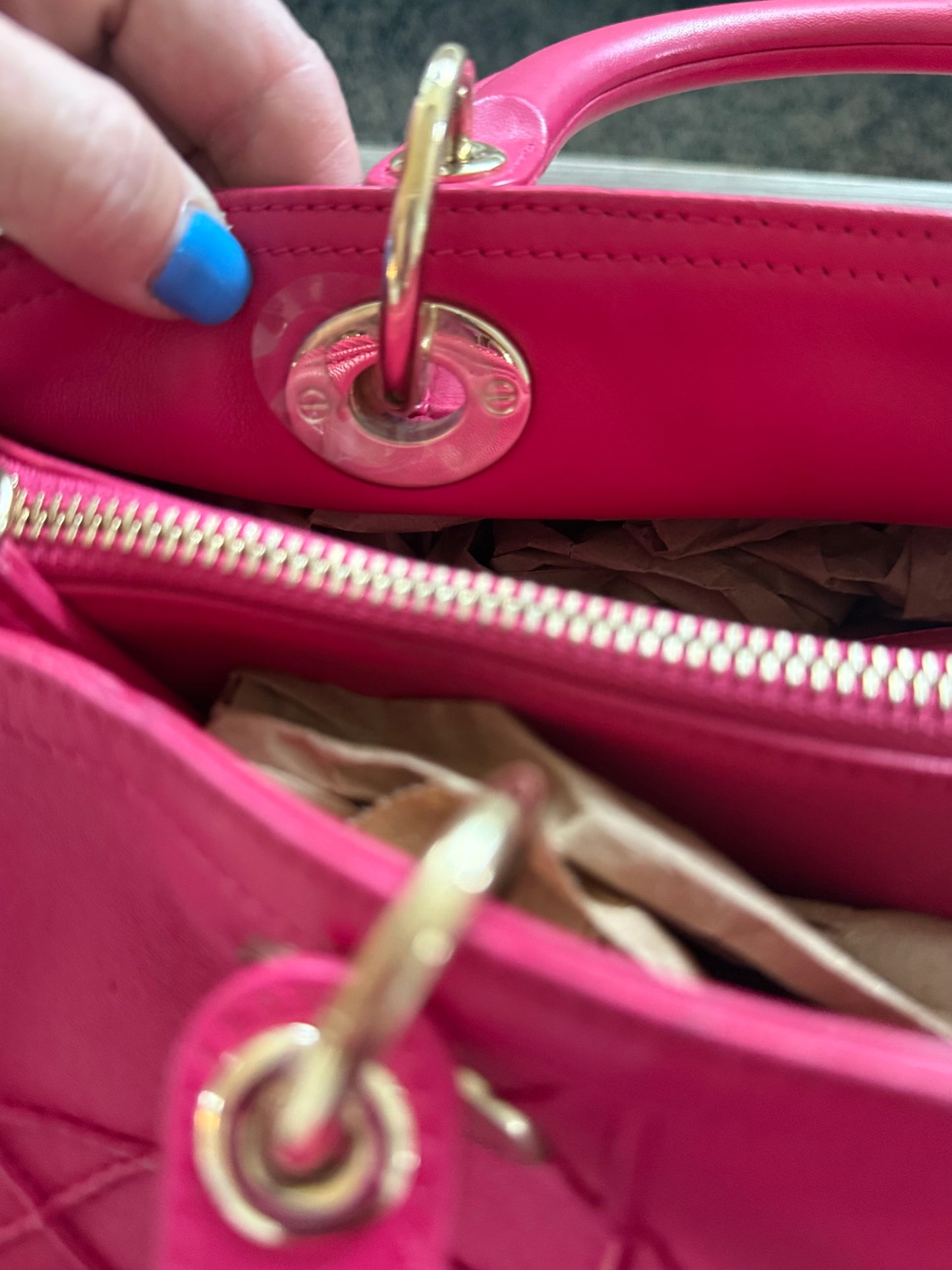 Dior Cannage Boston Bag - SOLD