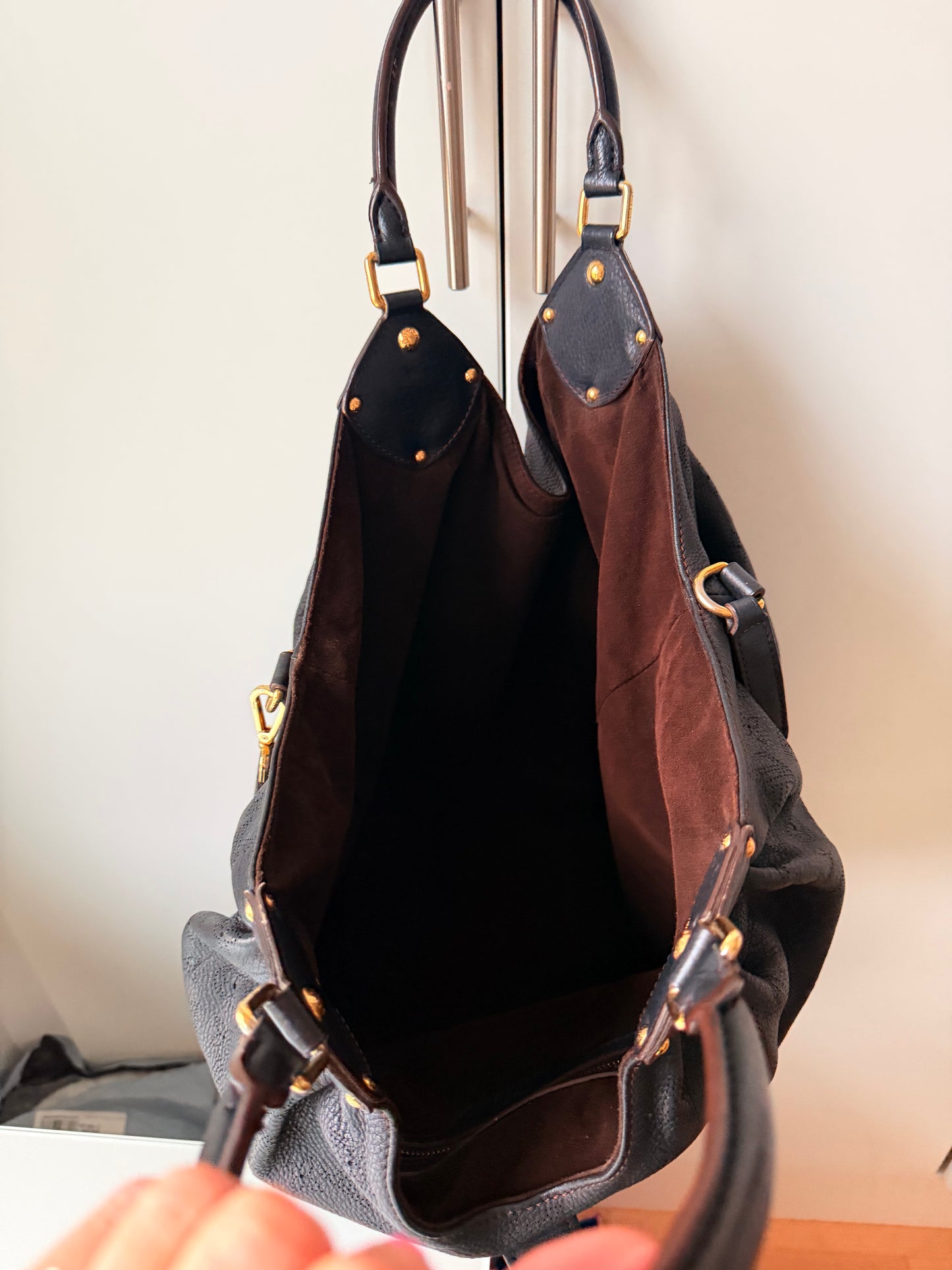 SOLD - Louis Vuitton Mahina Hobo