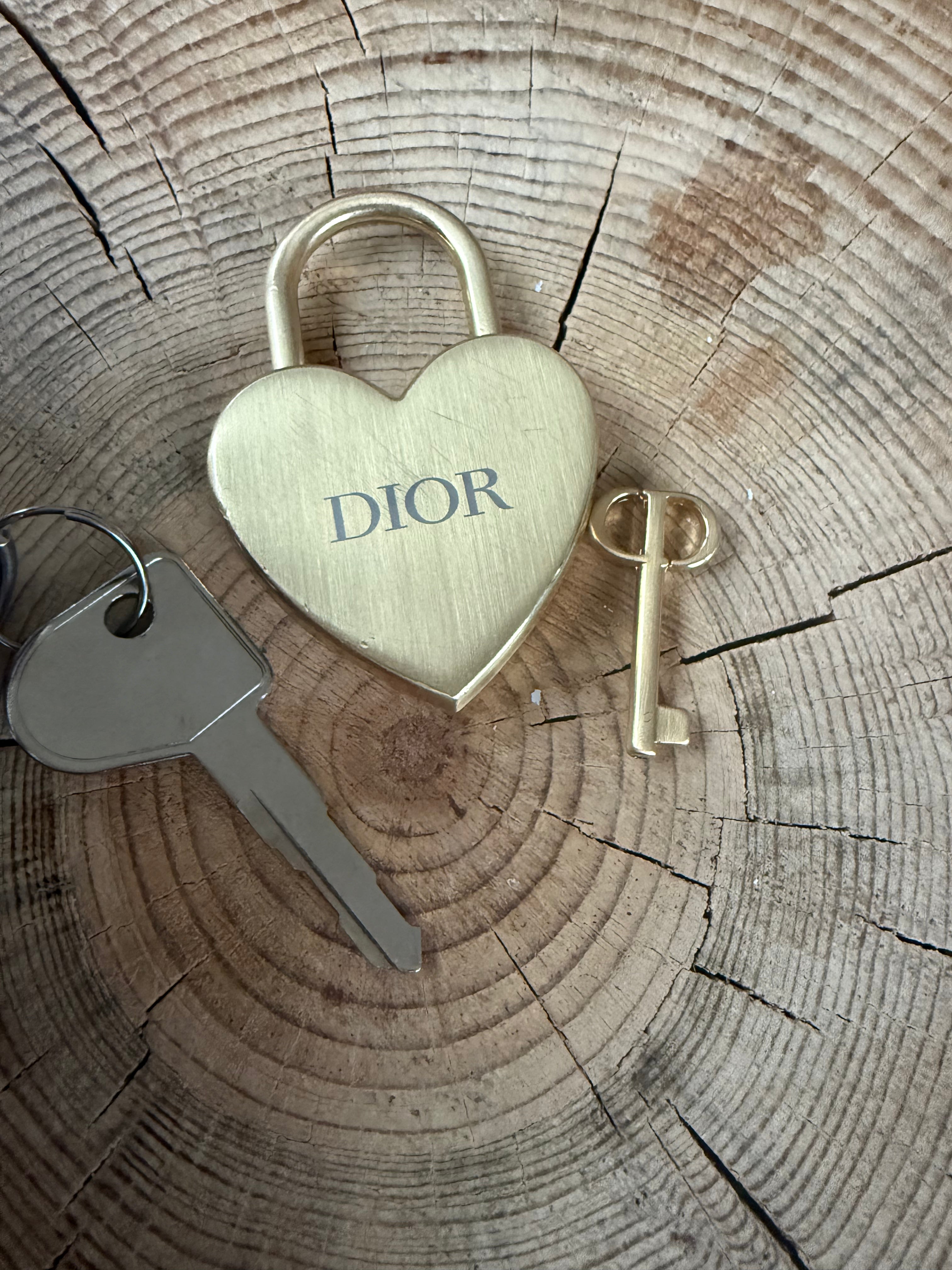 Dior Large Bag Charm & Key