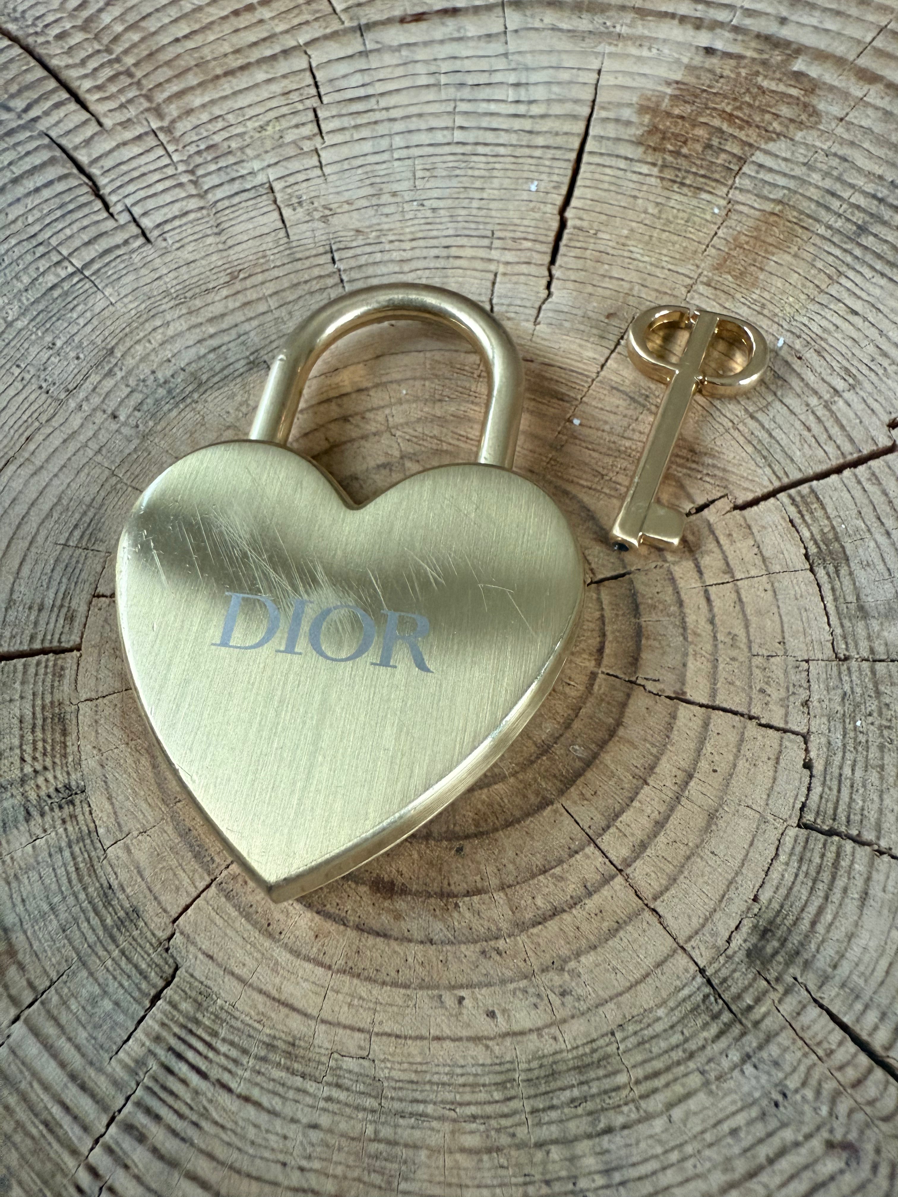 Dior Large Bag Charm & Key