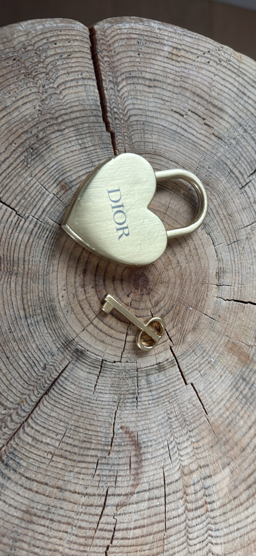 Dior Large Bag Charm & Key