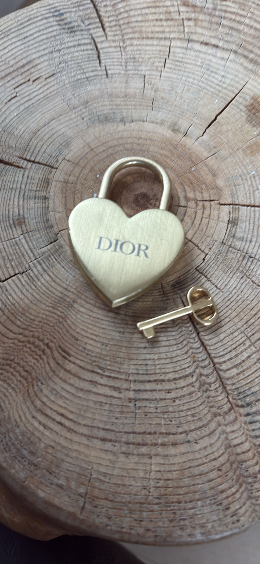 Dior Large Bag Charm & Key