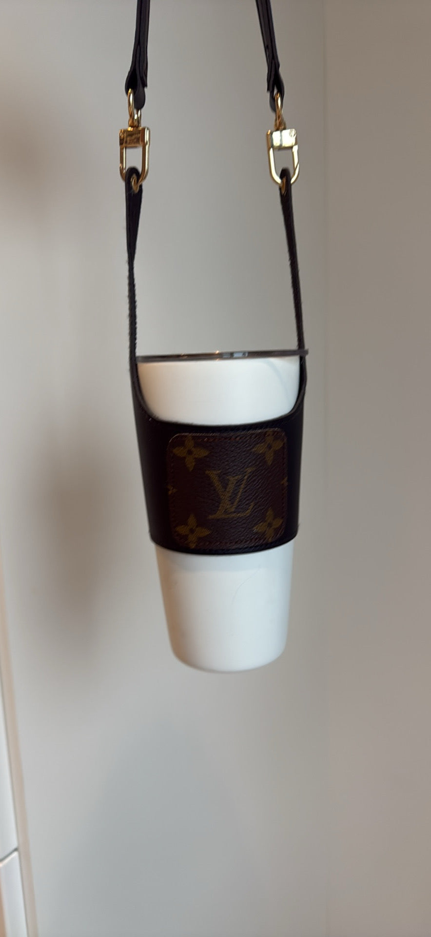 Authentic Upcycled Louis Vuitton Tumbler Carrier