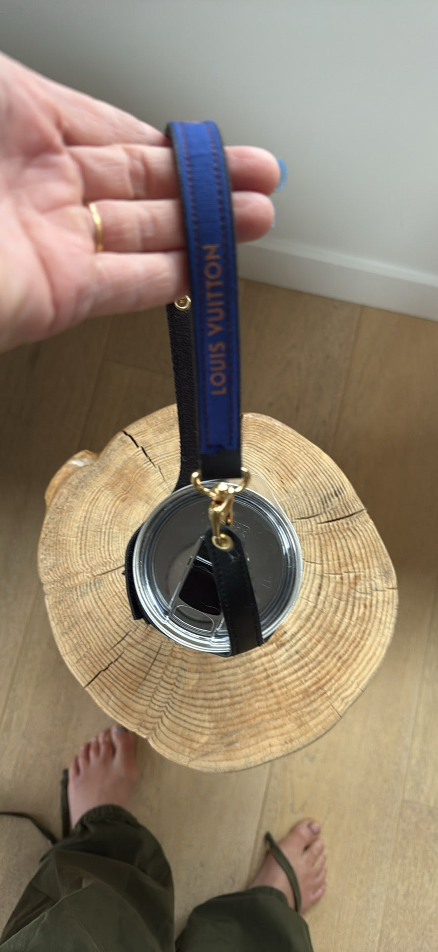 Authentic Upcycled Louis Vuitton Tumbler Carrier