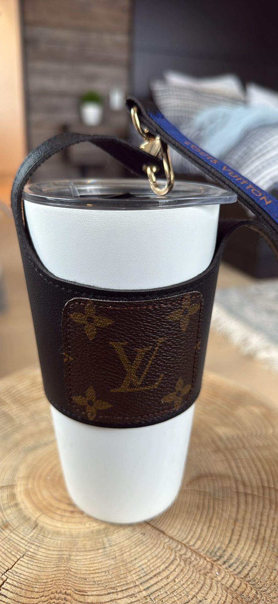 Authentic Upcycled Louis Vuitton Tumbler Carrier