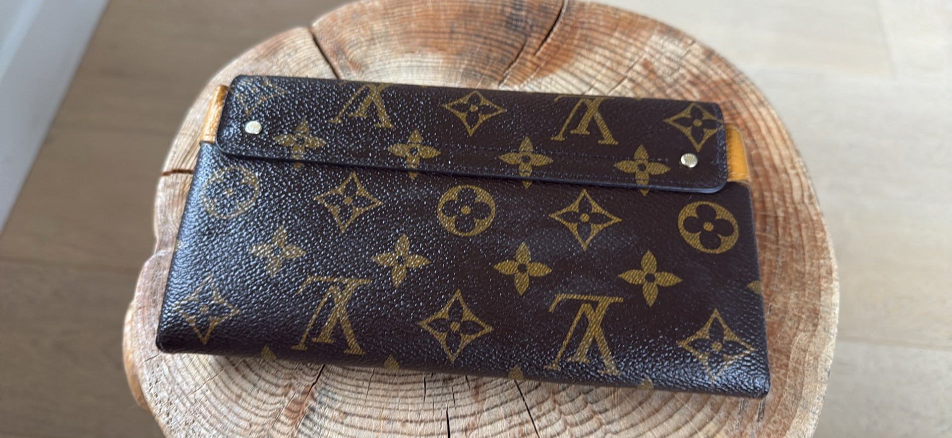 Louis Vuitton Monogram Portefeuille Bordeaux Elysée Wallet