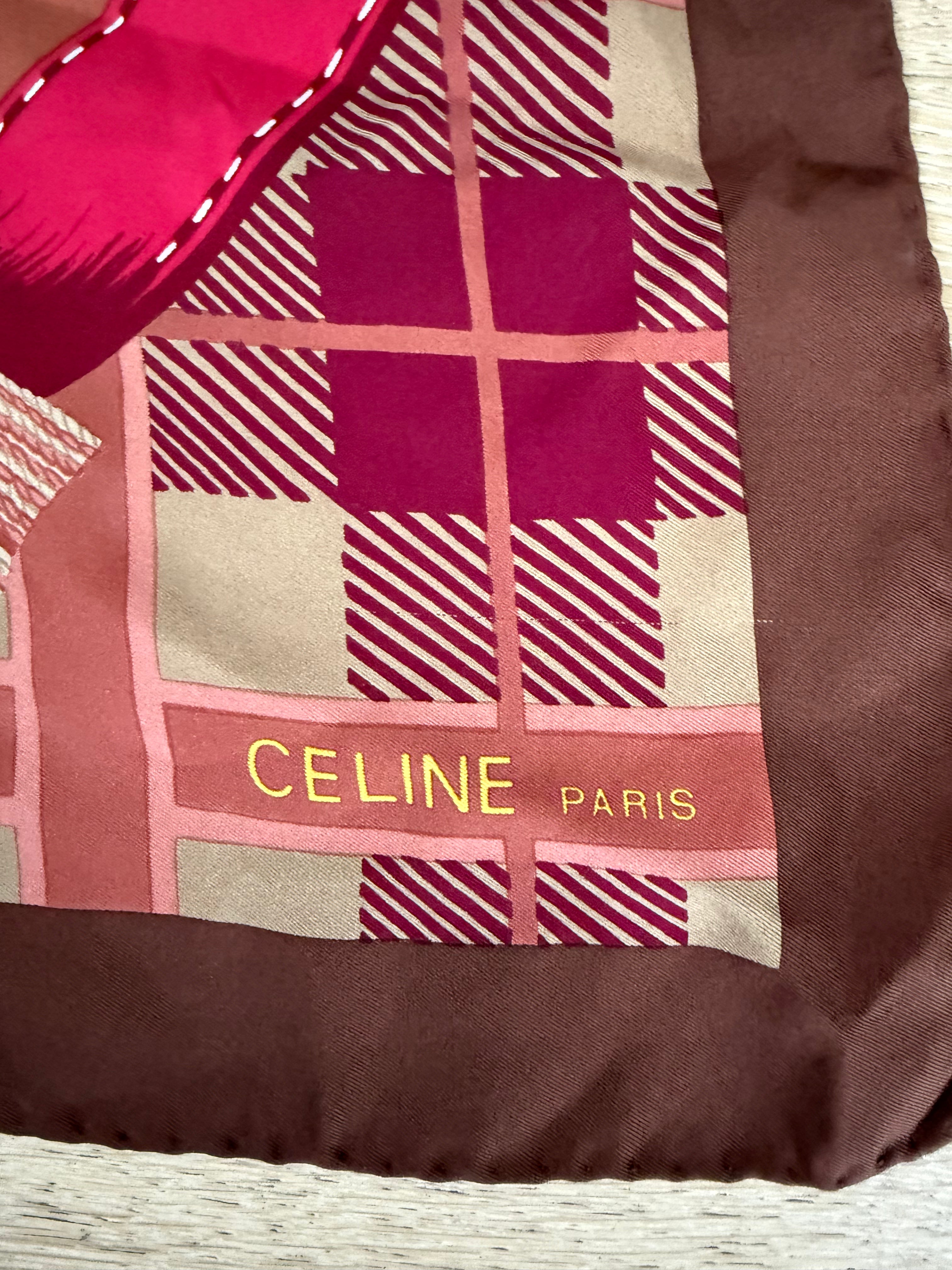Celine Silk Scarf
