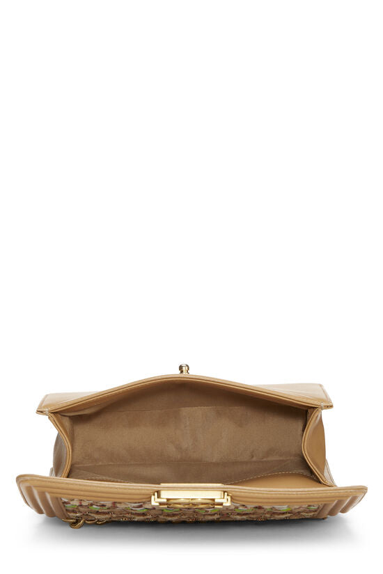 Chanel Medium Le Boy - Beige Tweed Limited Edition